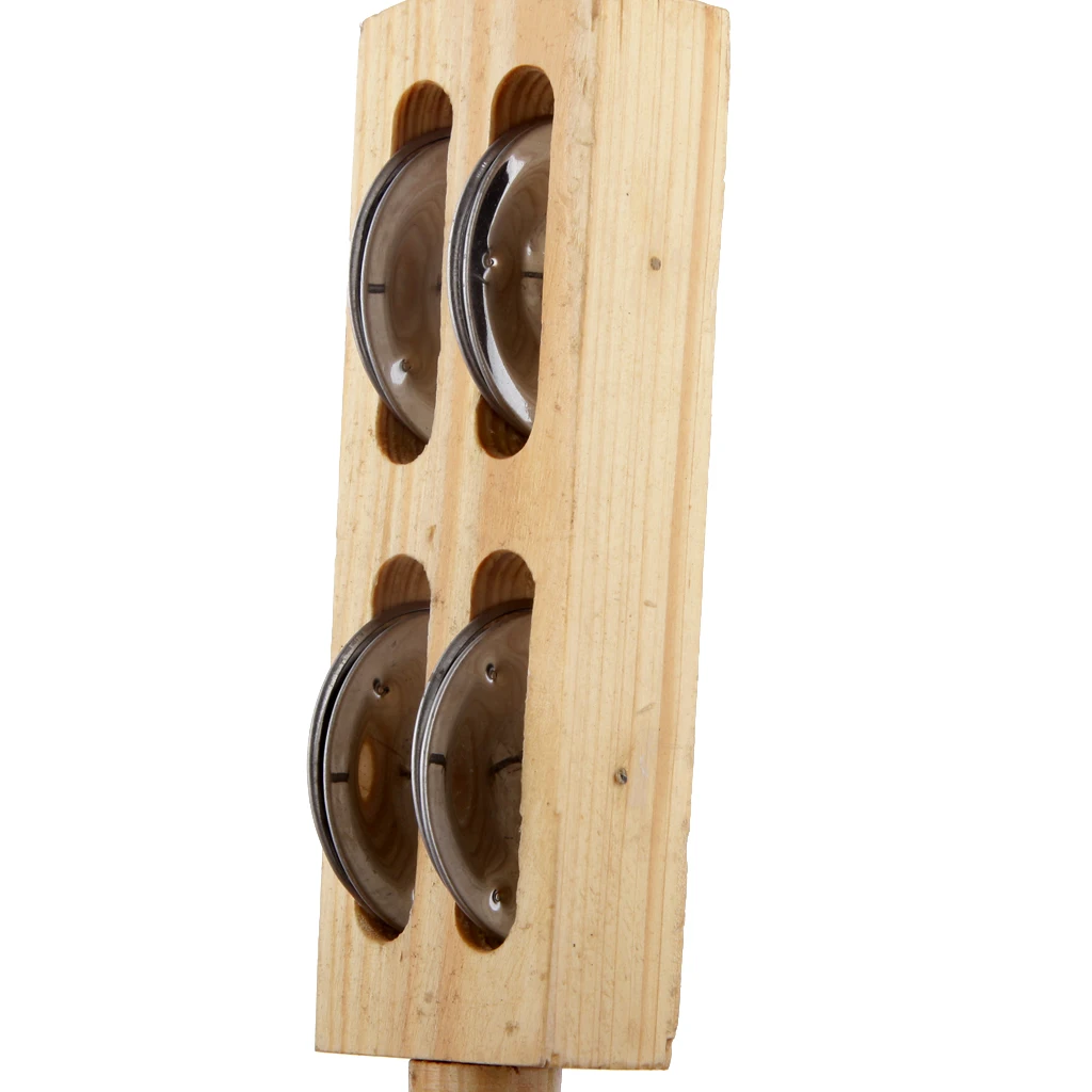 Handcrafted Wooden Egg Shaker Handbells Shaker Bells Children Education Toy