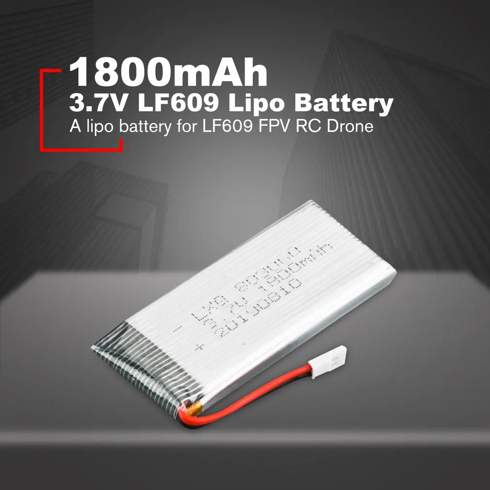 3,7 V 1800mah липо батарея замена перезаряжаемые батареи для LF609 FPV RC Дрон запасные части Аксессуары