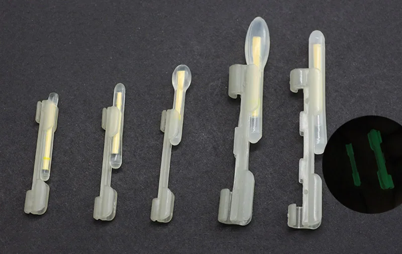 8pcs Night Fishing Rod Tip light holder Clip used on fishing rod for chemical light stick fishing tackle accessories B316 8pcs Night Fishing Rod Tip light holder Clip used on fishing rod for chemical light stick fishing tackle accessories B316