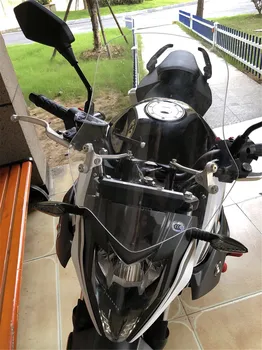 

High 40CM/50CM/55CM for CFMOTO 400NK 650NK Front Motorcycle Windshield Windscreen