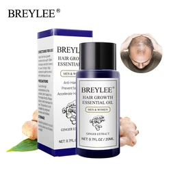 BREYLEE Hair Growth Essential Oils Hair Care Essence Hair Loss Liquid Health Care Beauty Dense Faster Hair Growth Serum Products