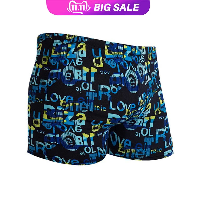 

Men's Polyester Swimwear Natatorium Hot Spring Stall Swimming Trunk Offshore Beach Swimming Pool Home Leisure Swimming Pants