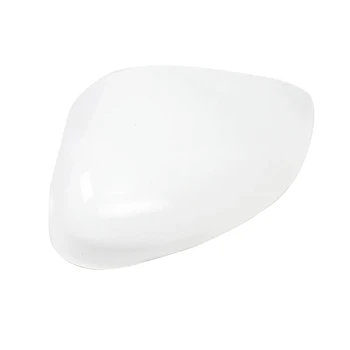 

1Pcs Right White Rearview Side View Mirror Replacement Cover Cap Case Shell For Ford For Fiesta 2008 2009 2010 2011 2012 2013 20