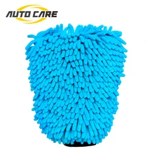 2 в 1 рукавица для мытья автомобиля из микрофибры, синель, перчатки для чистки автомобиля, синий, зеленый, оранжевый, 3 цвета, доступны сейчас