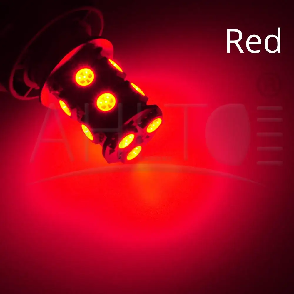 1X1156 1157 Автомобильные стоп сигналы заднего хода 5050 13SMD СВЕТОДИОДНЫЕ указатели