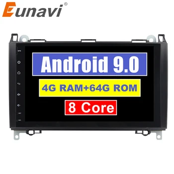 

Eunavi 2 Din Android 9 Car multimedia auto radio Player For Benz Sprinter Vito W169 W245 W469 W639 B200 GPS stereo 2din headunit