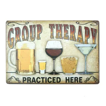 

Vintage Beer Metal Plate Painting Wall Decor for Bar Pub Kitchen Home Poster Plate Metal Signs Painting Plaque 20x30cm
