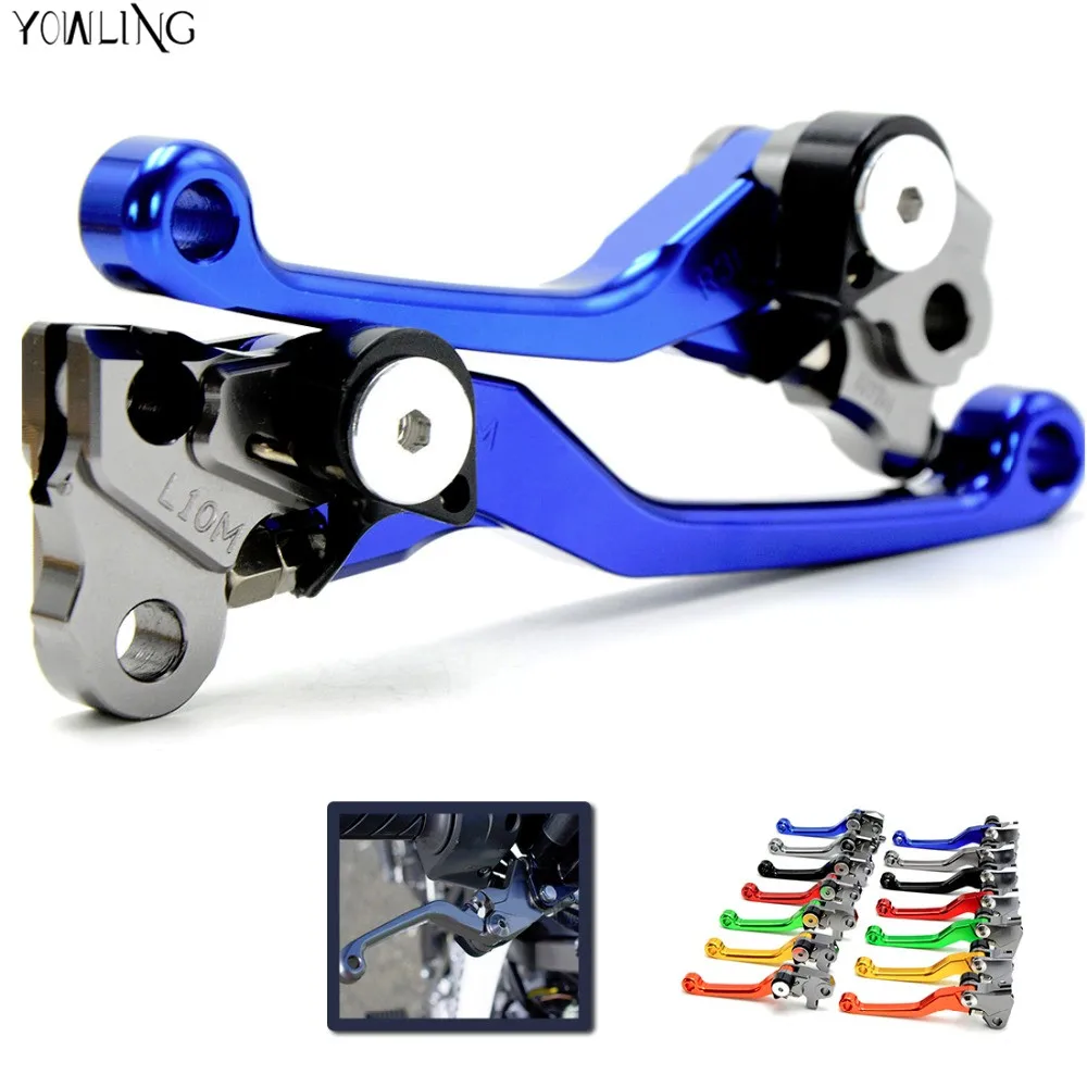 motorbike brake dirt bike Pivot Brake Clutch Levers Foldable For KAWASAKI KC 250  250 bmw KX 450 KLX250 KLX450R SUZUK XR650L