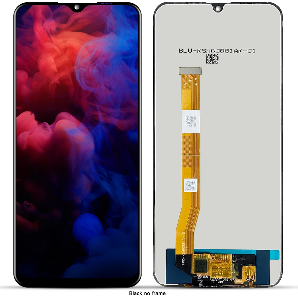 para Oppo A1k Cph1923 Lcd Screen Display Toque Digitador Assembléia para 6.1 Polegada Oppo Realme c2 Rmx1941 com Quadro Substituir - Image 3