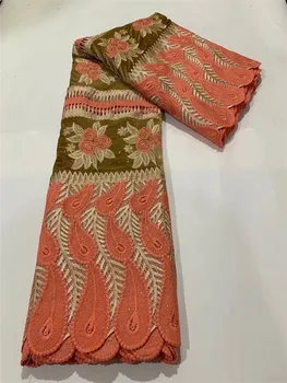 

Fashions Lace Fabric Milk Silk Water Soluble Dress High Quality Nigerian Guipure Lace Fabric FT723