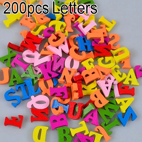 200pcs Letters