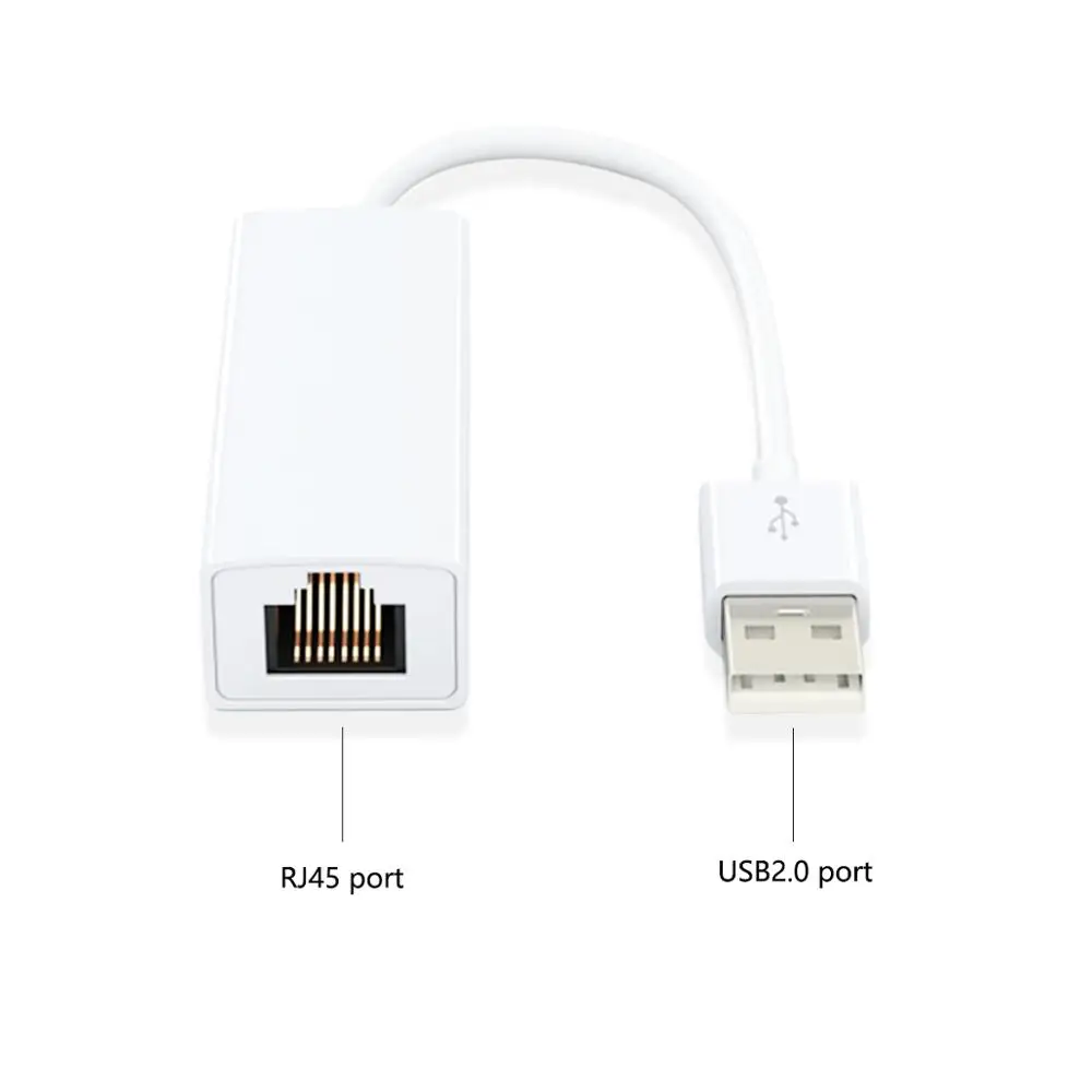 USB к RJ45 USB 2,0 к сетевая карта Ethernet 10/100 адаптер для ПК ноутбука LAN адаптер