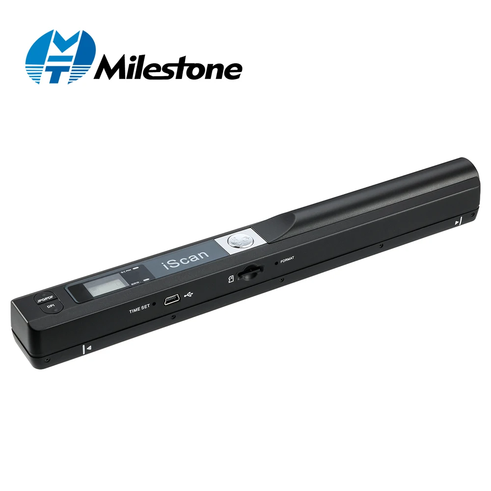 

Milestone Wireless Document Scanner Scan A4 File Papers Support Window System Device for School/Hospital/Bank MHT-IScan01