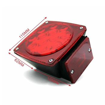 

Safety LED Tail Lights kit Waterproof 10pcs/Set 80Inch Truck Trailer LED Light Stop Turn