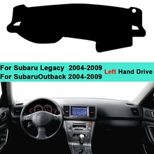 Couverture intérieure de voiture pour Subaru Legacy Outback, 2 couches, tapis de tableau de bord antidérapant, pare-soleil, 2004 2005 2006 2007 2008