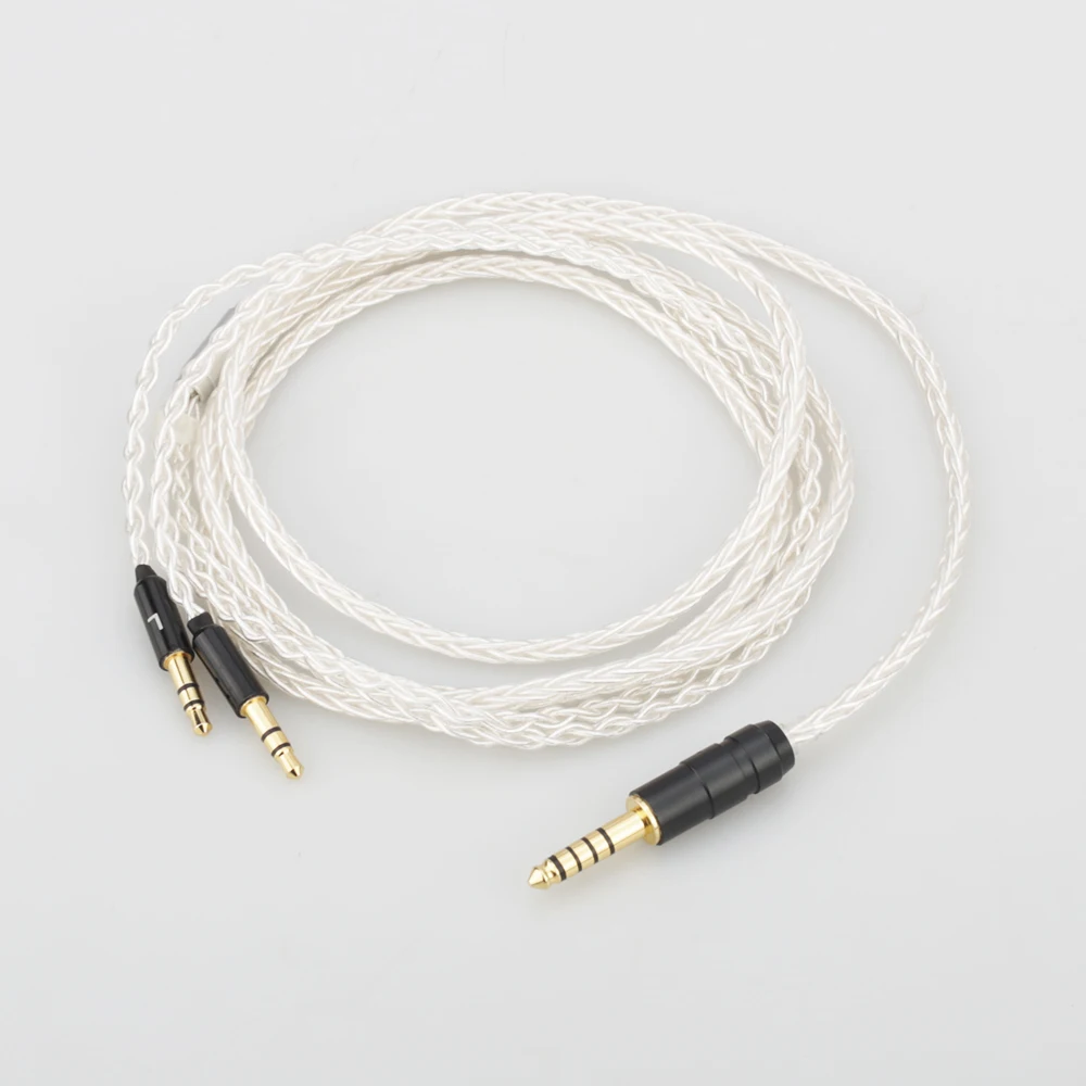 2020 HIFI 8 Cores 7N OCC Silver Plated OCC Balanced Headphone upgrade cord cable For Hifiman SUNDARA he400i he400s HE560
