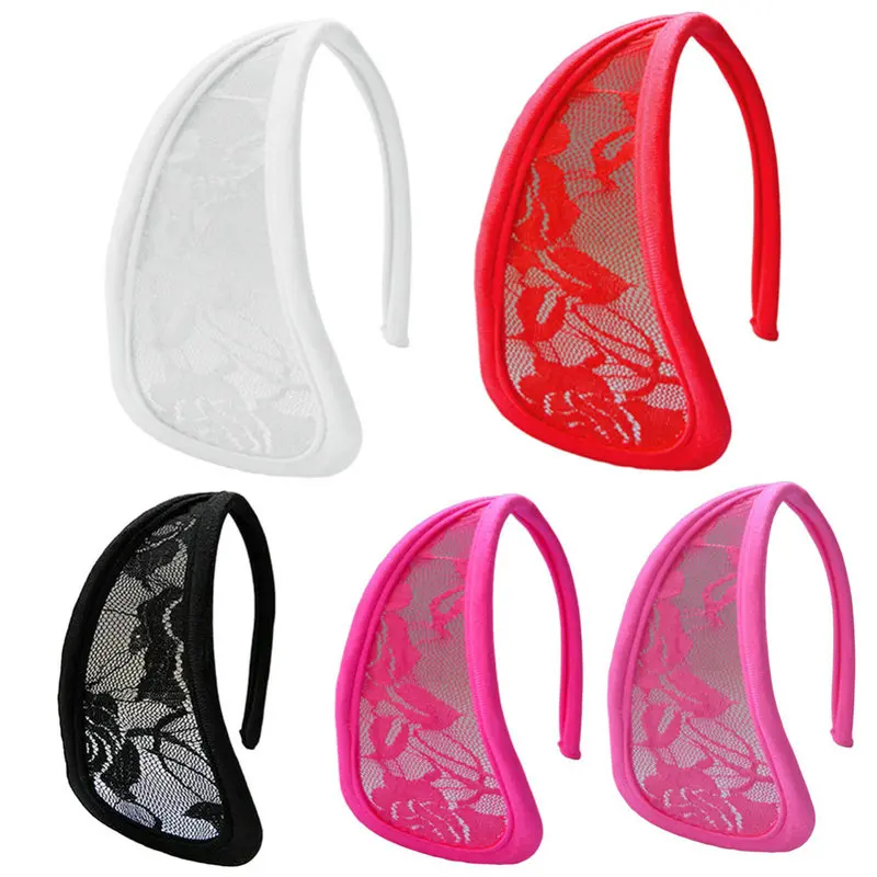 Лидер продаж Новинка Пикантные женские туфли с цветочным кружевом и Crocet C стринги