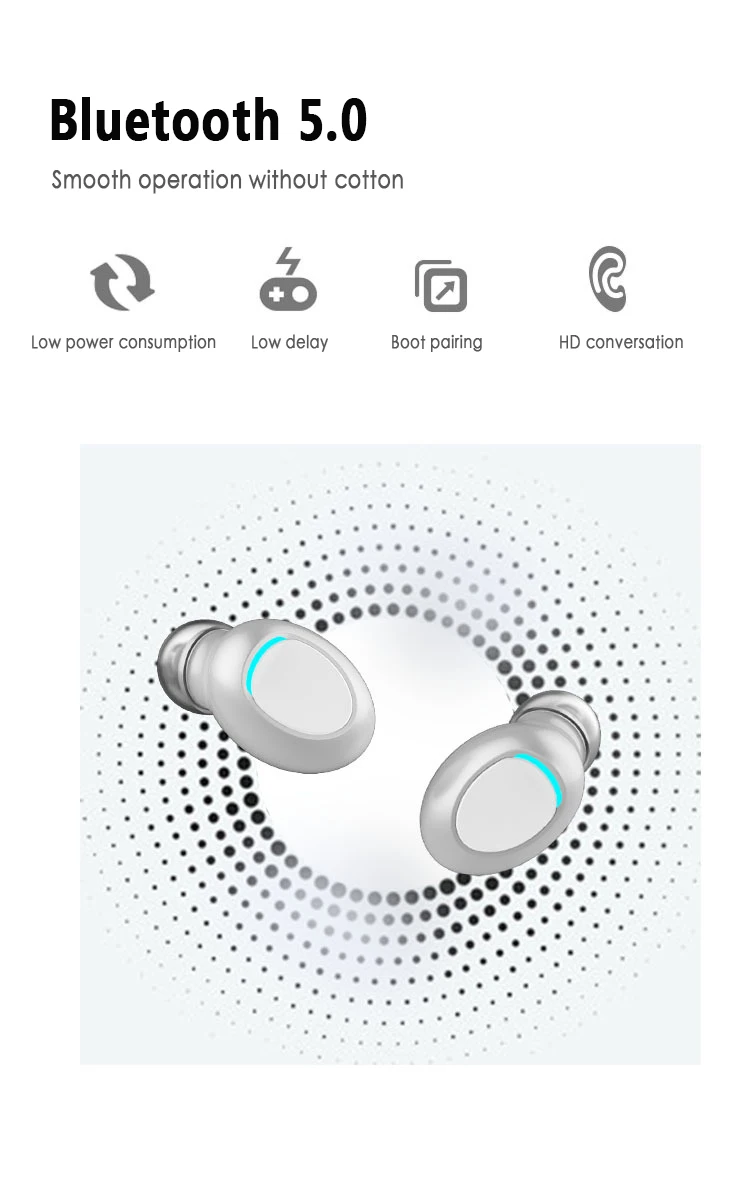 Беспроводные TWS наушники Bluetooth гарнитура наушники для IPhone/samsung Новые