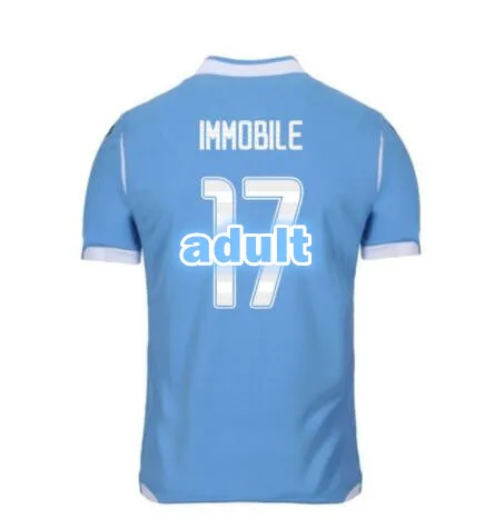 Biancocelesti camisetas camiseta de casa lejos Immobile Sergej трикотажные изделия alta calidad Lazio 19 20 Camiseta - Цвет: custom