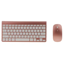 Ультра тонкая 2,4G Беспроводная клавиатура портативная мышь мини набор клавиатура для IOS Android для Mac ноутбук ТВ коробка ПК офисные принадлежности