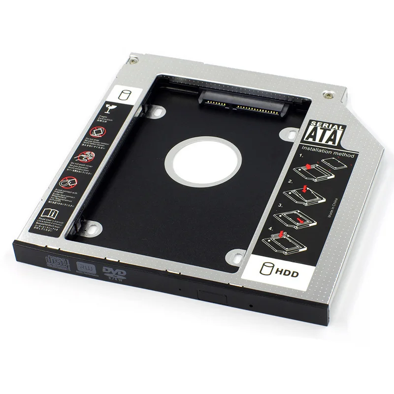 

12,7 мм 2nd HDD SSD жесткий диск Caddy адаптер для ASUS K50IE K50IJ K50IL K50IN K50IP K51AB