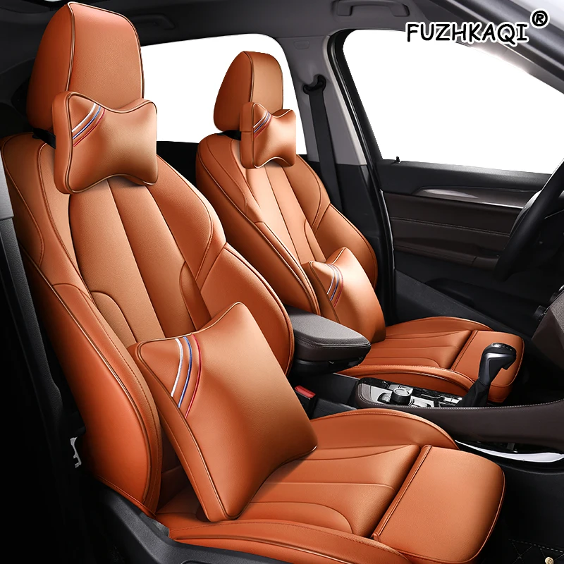Комплект кожаных чехлов на автомобильные сиденья FUZHKAQI Для GreatWall HAVAL H5 H6 H1 H2 H3 H8 H9 H7