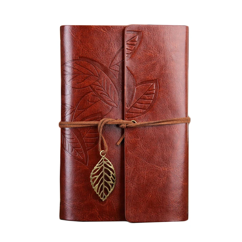 Luxurious PU Leather Spiral Notebook Journal - Refillable Diary & Planner Stationery Gift