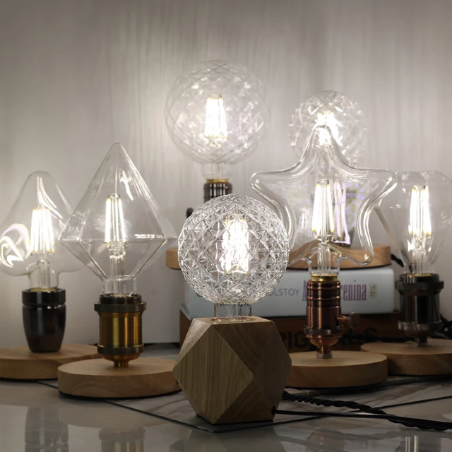 Led Filament Bulbs E27 Led Bulb 4000k Specialty Decorative Daylight Bulb  220V 4W Non Dimmable Light Lamp - AliExpress