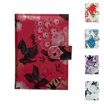 

Printing Credit Card Holder Tickets Organizer Bag Protect Cover Passport Wallet Passport Holder Flower Passport Cover Organizer