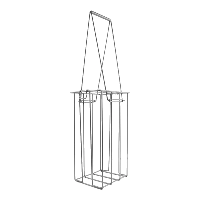 Portable Tennis Ball Picking Frame Metal Tenis Ball Picker Basket Capacity 50 Pcs Tennis Balls Pick Up Hopper Stand With Basket