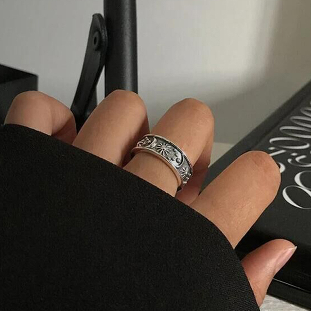 Vintage Cute Men and Women Simple Design Owl Ring Silver Color Engagement Wedding Rings Jewelry Gifts