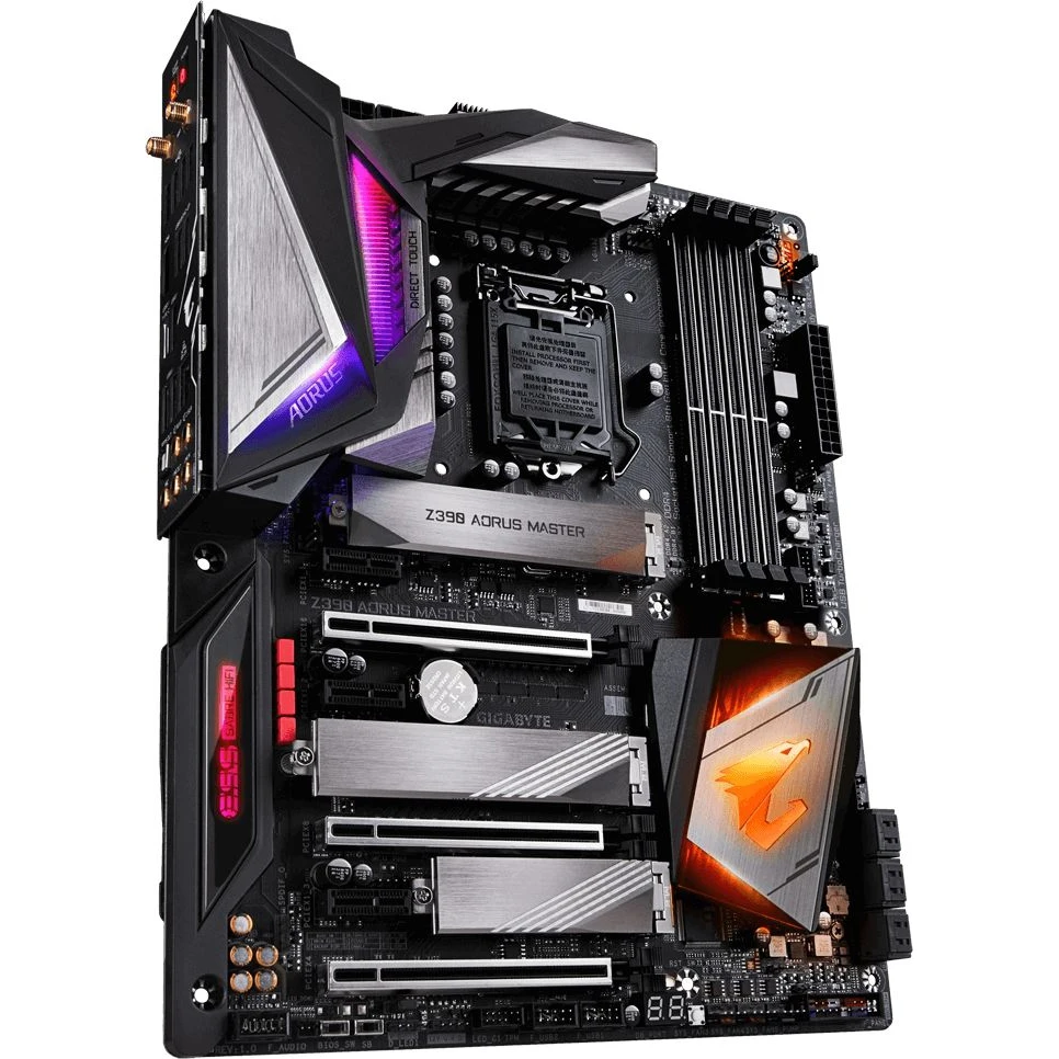 Материнская плата Gigabyte Z390 AORUS MASTER Soc-1151v2 Intel Z390 4xDDR4 ATX AC`97 8ch(7.1) GbLAN R