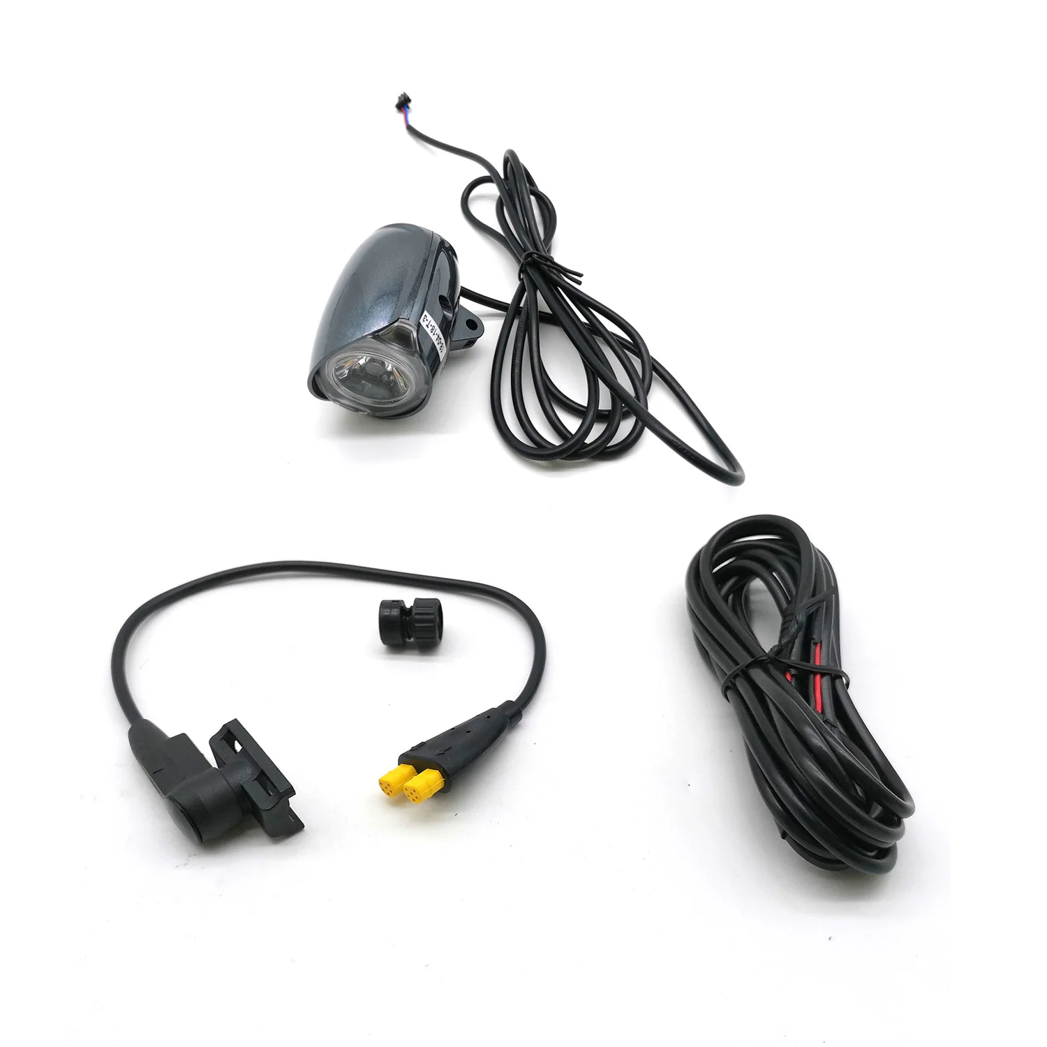 head light set TSDZ2 датчик скорости с y-разветвителем для фар и подключения задней фары для лампы 6 в - Цвет: head light set