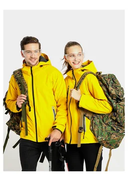 

FJ858T-Double sided velvet inner cold proof ski suit for lovers outdoor windproof mountaineering suit