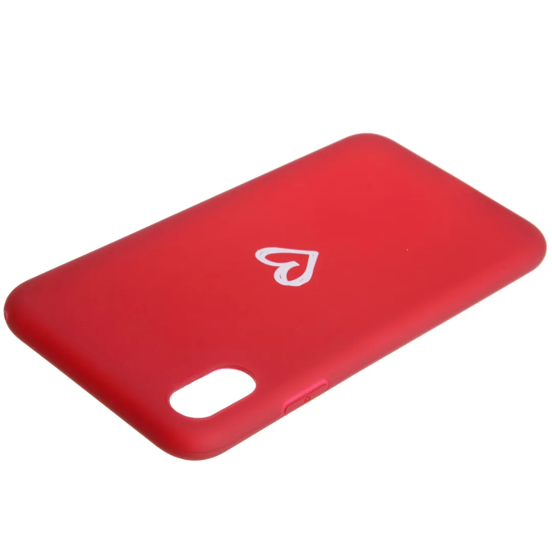 Phone Case For iphone XR X 6 6 s 7 8 plus Cute Simple Love Heart Shockproof Soft TPU Case Cover For iPhone X XS Max XR Fundas