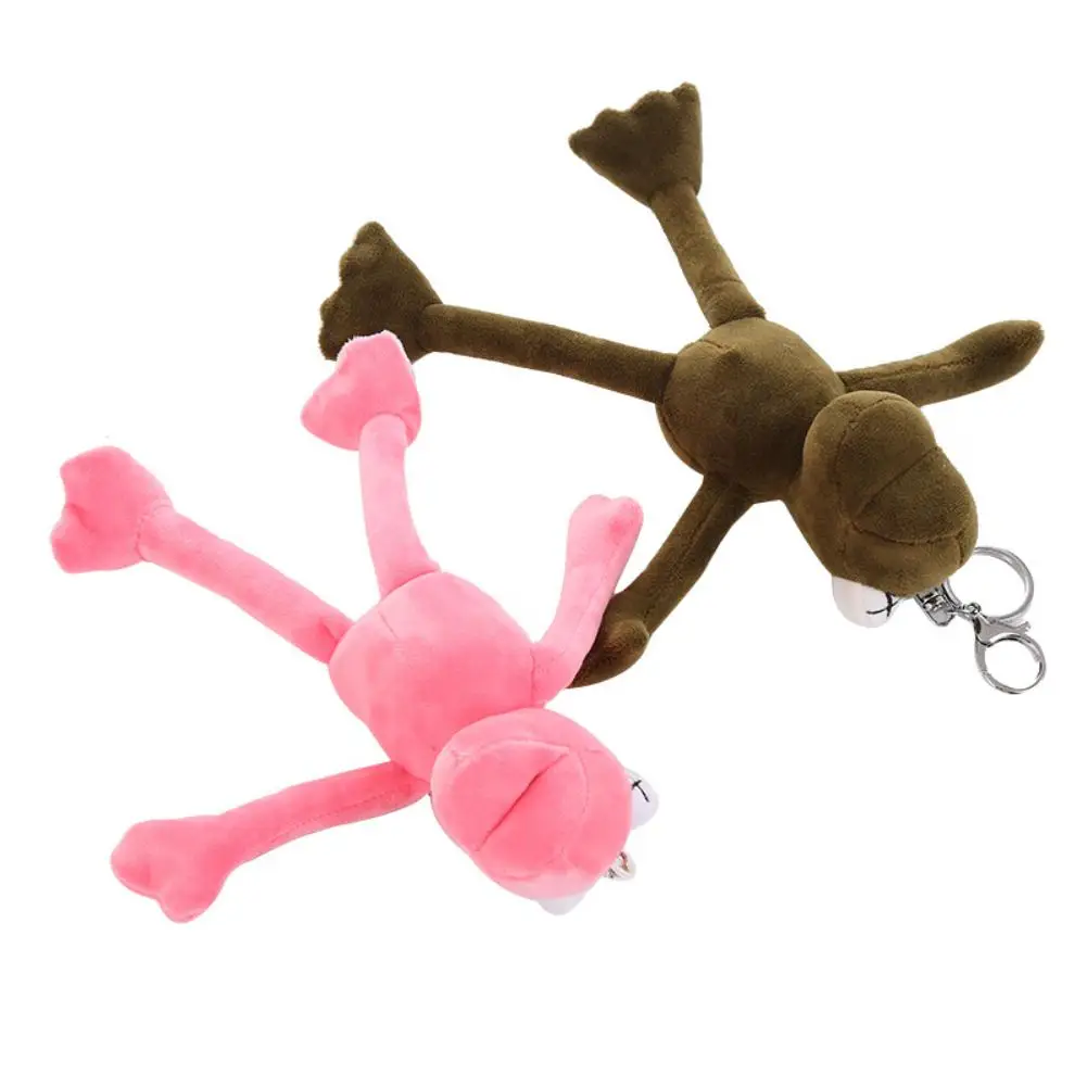 GloryStar Kids Cute Long Leg Frog Keychain Pendant Plush Doll Gift 2