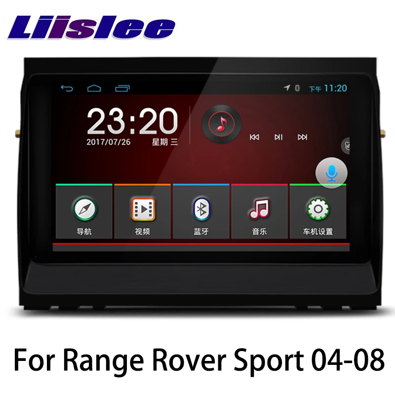Liislee Car Multimedia Player NAVI For Land Rover Range Rover Sport L319 2004~2013 Car Radio Stereo GPS Navigation 2