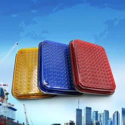 Lumière stroboscopique LED Ultra brillante, lampe clignotante d'urgence à 134 LED, lumière d'avertissement de sécurité routière 