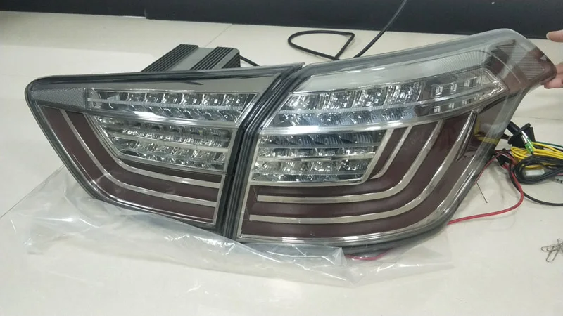 Car LED Tail Light Taillight For Hyundai Creta 2014 - 2017 2018 Rear Running Light + Brake Lamp + Reverse + Dynamic Turn Signal