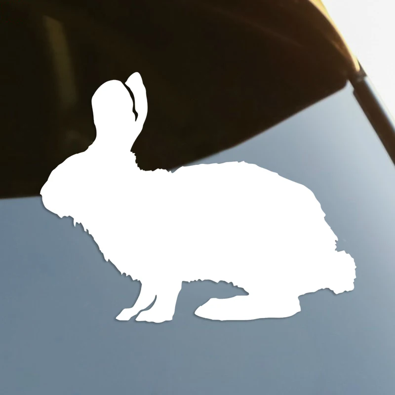 

Rabbit Die-Cut Vinyl Decal Car Sticker Waterproof Auto Decors on Car Body Bumper Rear Window Laptop Choose Size #S60684