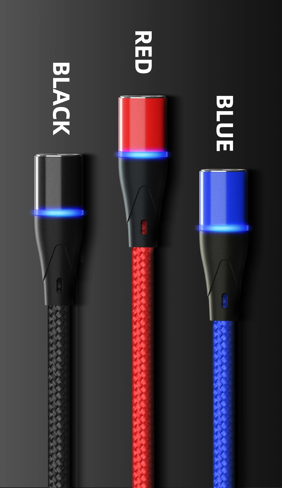 ANMONE Micro usb type C Магнитный кабель Android Быстрая зарядка для телефонных кабелей Мобильный планшет Магнитный зарядный Шнур кабель для передачи данных type-C