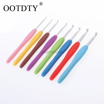 

Plastic Aluminum Crochet Hooks At Random 2.5-6mm, 1 Set(8 PCs/Set)
