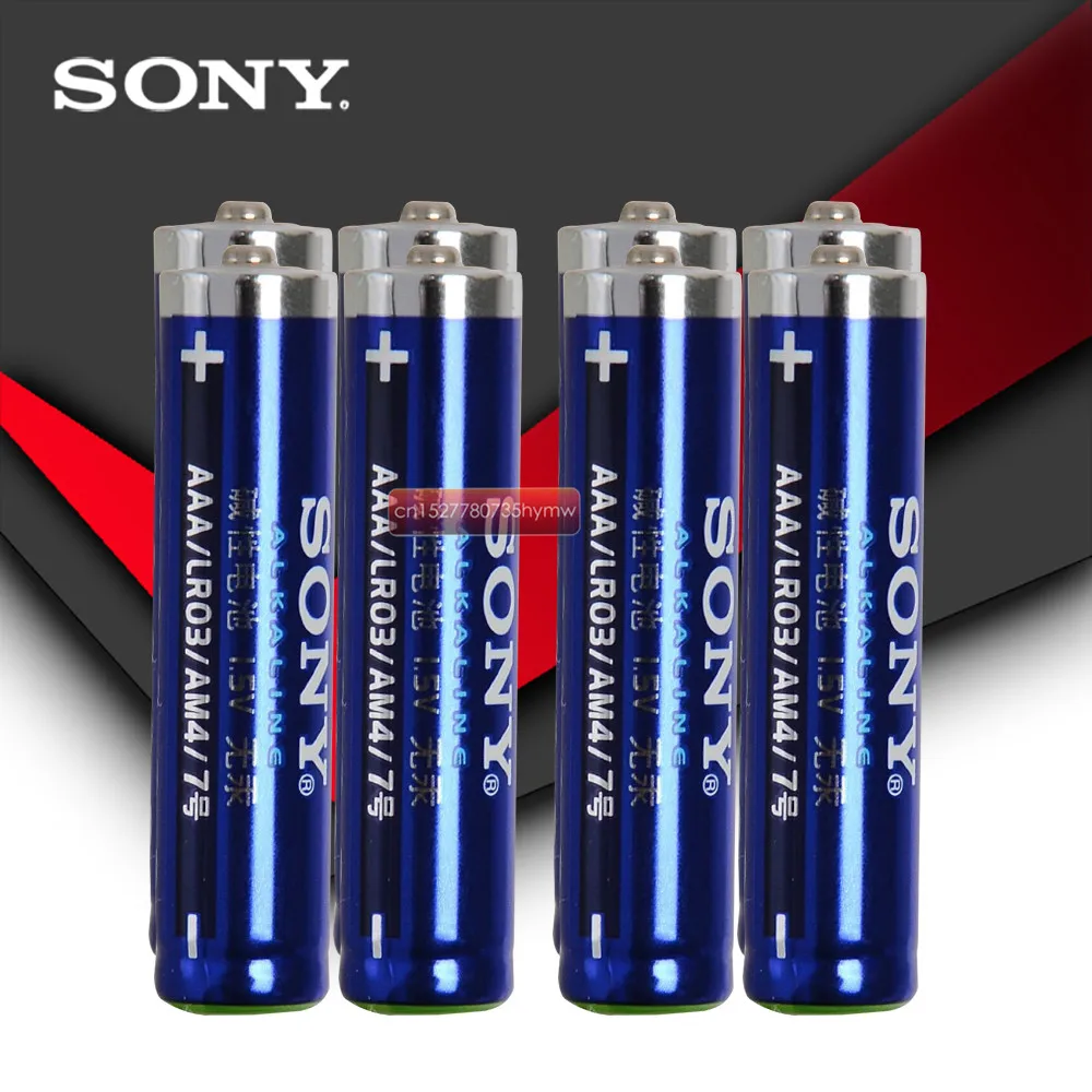 8 шт. Sony 100% оригинал LR03 1 5 в AAA щелочные батареи без ртути сухая батарея для