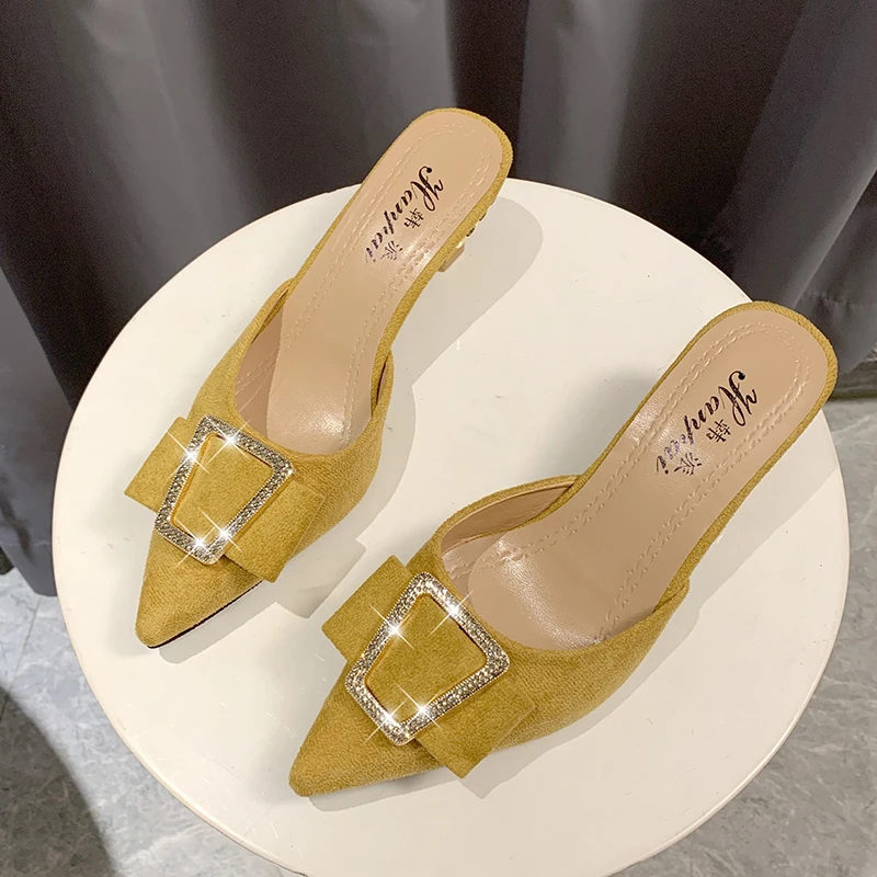 

Fashion Shoes For Lady Luxury Women Pumps High Heels Elegant Sexy Pointed Toe Wedding Party Brand zapatos tacon mujer U18-13