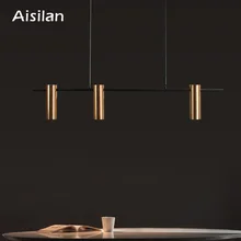 Aisilan скандинавский пост-Современный Креативный подвесной светильник простой бар гостиная столовая спальня индивидуальная люстра