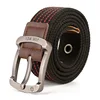Men's buckle canvas belt polyester braided outdoor leisure pants belt 110-140 in length 3.8cm in width PWD001 ► Photo 2/5