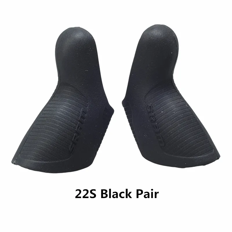 Для SRAM сменный комплект 10 S/11 S/20 S/22 скоростной дорожный велосипед, набор для изменения рук, силиконовый рукав, набор шести цветов - Цвет: 22S Black Pair