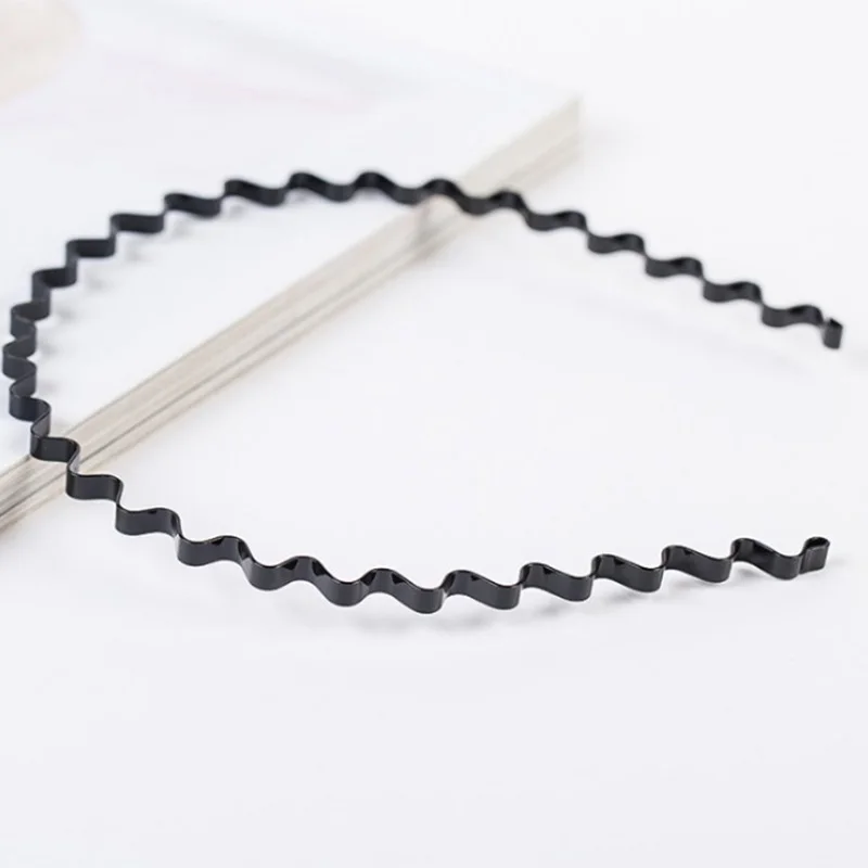 

1PC Hot Black Metal Spiral Spring Hairband Women Wild Iron Hair Hoop Accessories Headband Fashion Hairwear