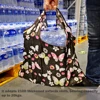 Складная сумка, нейлоновая сумка для покупок, складная сумка, многоразовая сумка, большая Экологически чистая сумка для продуктов, Экологич... ► Фото 2/6