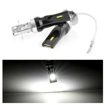 

Car LED Fog Lights Bulb H3 Headlight 6000K White Waterproof Lamp Parts